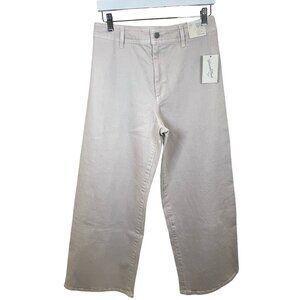 Universal Thread High Rise Sailor Wide Leg Khaki Size 10 NWT